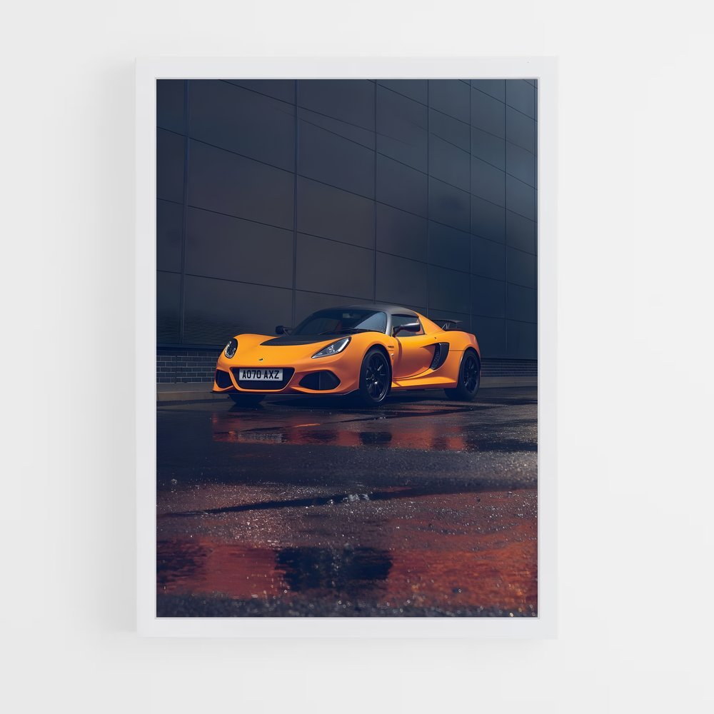 Poster Hypercar Éblouissante – affiche Lotus (vue 3)